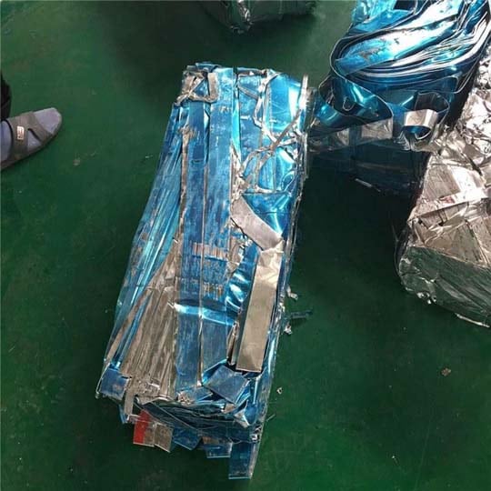 Hydraulic Scrap Metal Baler For Waste Baling Press 5 Baled steel plates