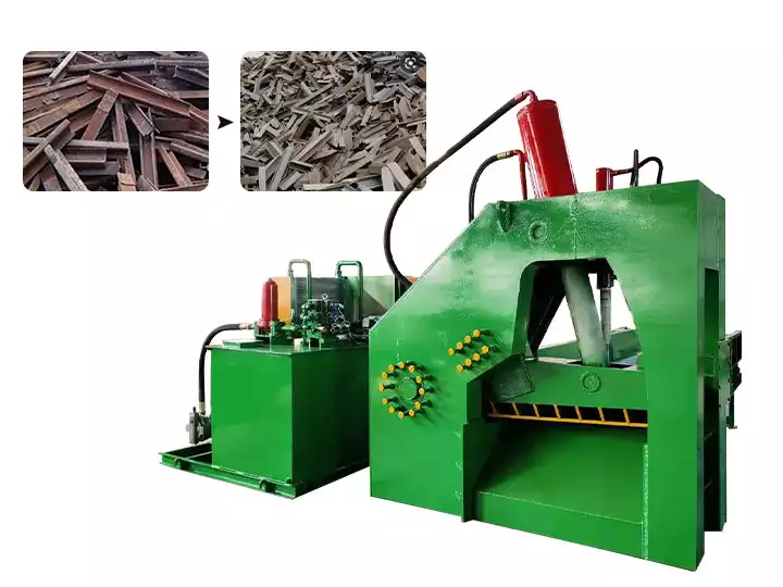 Metal shear machine-scrap metal shear