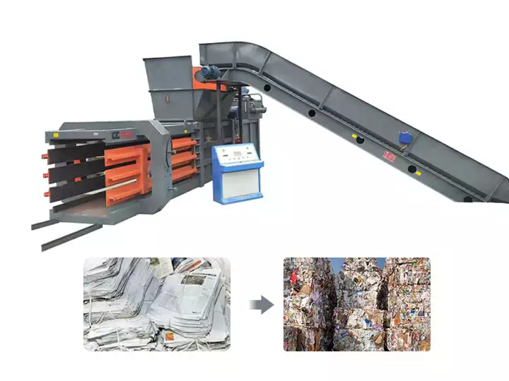 Waste Paper Baling Machine | Recycle Baler