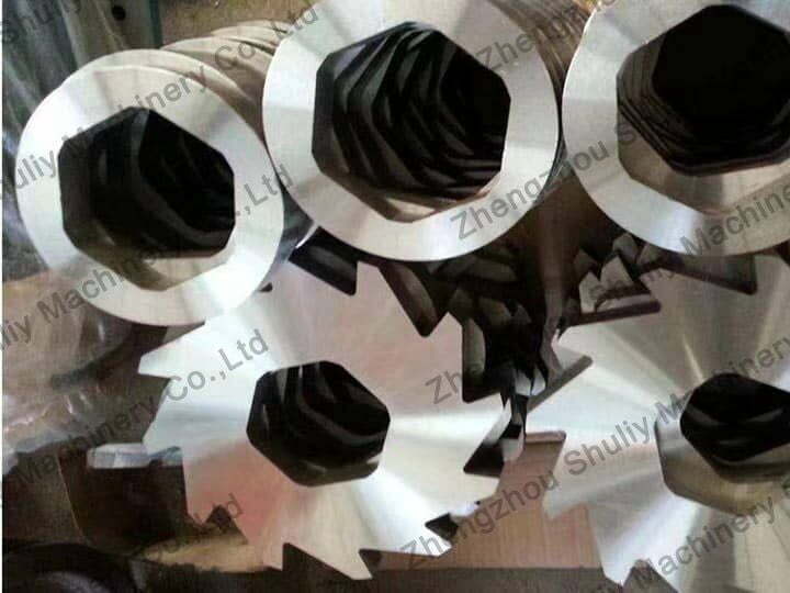 plastic shredding machine blade molds