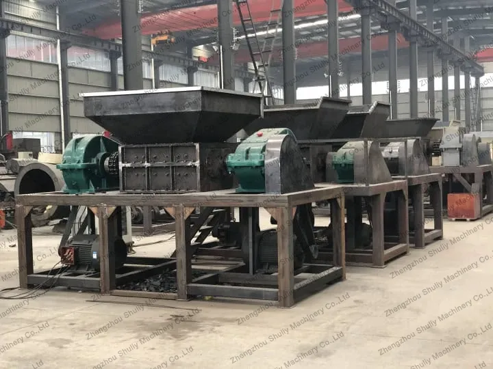 industrial rubber tire shredder