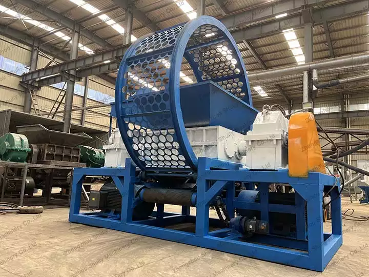 Rubber-tire-recycling-equipment