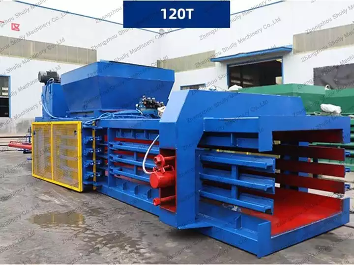 120T automatic horizontal baler