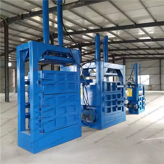 hydraulic waste oil drum  baler machine