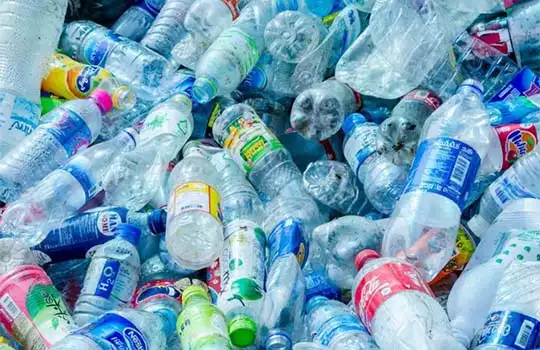 used PET bottles