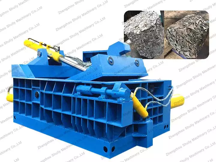 Hydraulic metal compactor machine