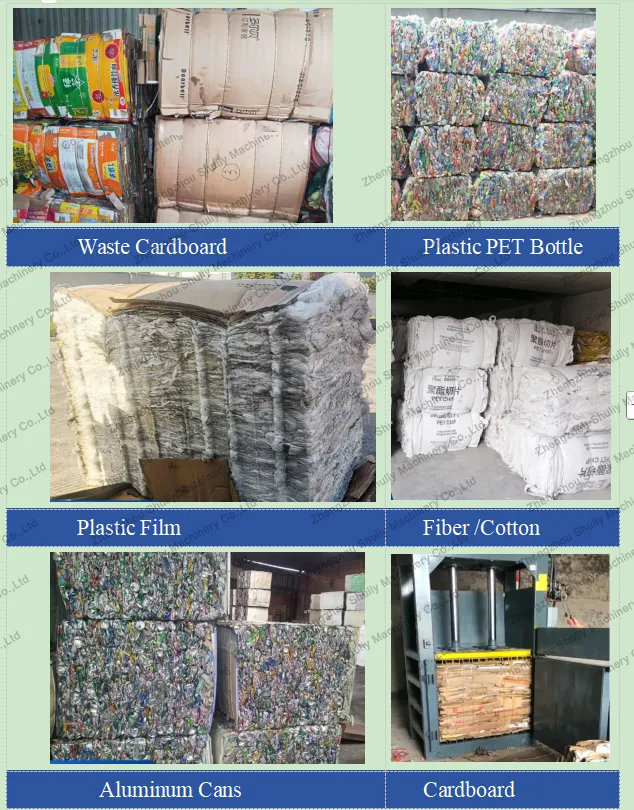 Mesin Baler Hidraulik Untuk Kertas Sisa 5 Wide applications of hydraulic vertical abler