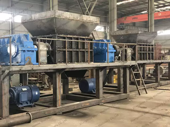 wood pallet crusher