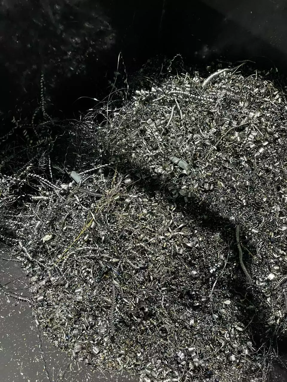 metal shavings