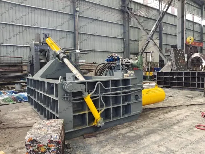 scrap metal press machine