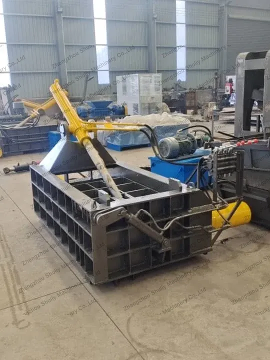 manufactured iron scrap baling press