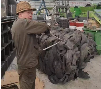 Why Is Shuliy Tire Baling Machine Popular In The Rubber Recycling Industry? 5 Tire bale
