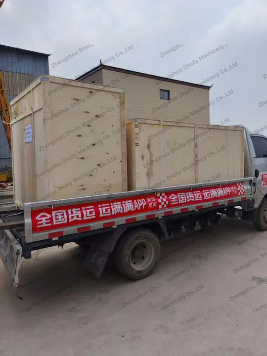 Rebar processing equipment for delivery