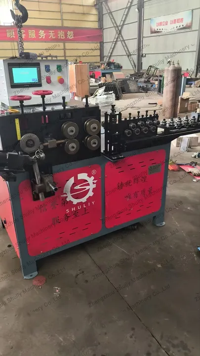 Steel bar circle making machine
