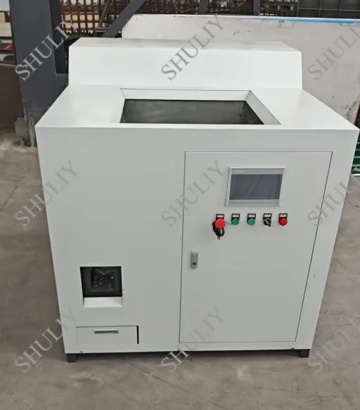 Metal briquetting machine