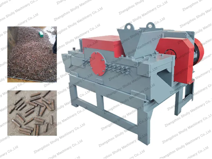 Double-Head Scrap Rebar Granulator Cutting Machine