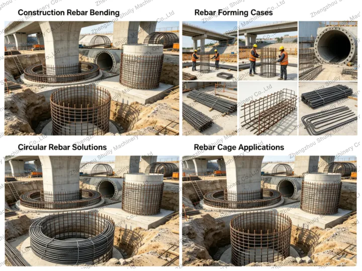 applicable scenarios of rebar arc bending machine
