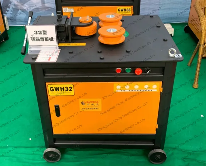 industrial rebar radius bender