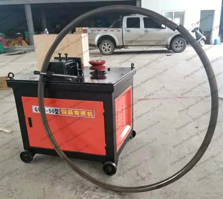 reinforced bar circle bending machine