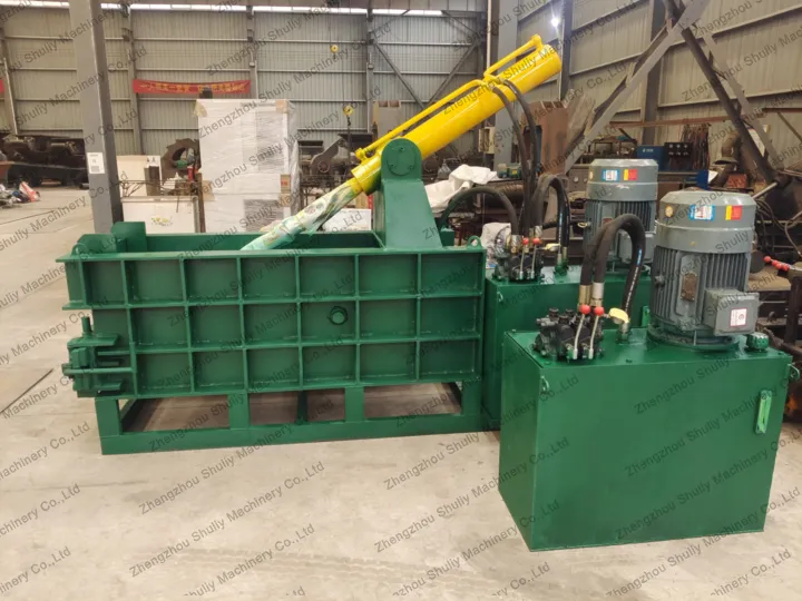 Scrap metal baling machine for sale