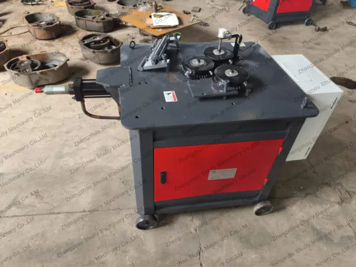 Cnc hydraulic rebar circular bending machine