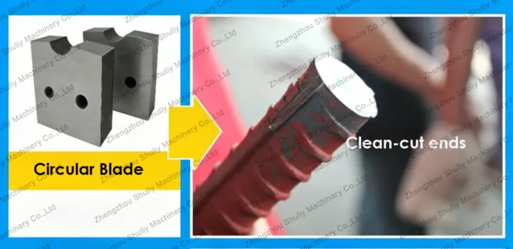 Rebar Cutting Machine 6 Circular blade for ends