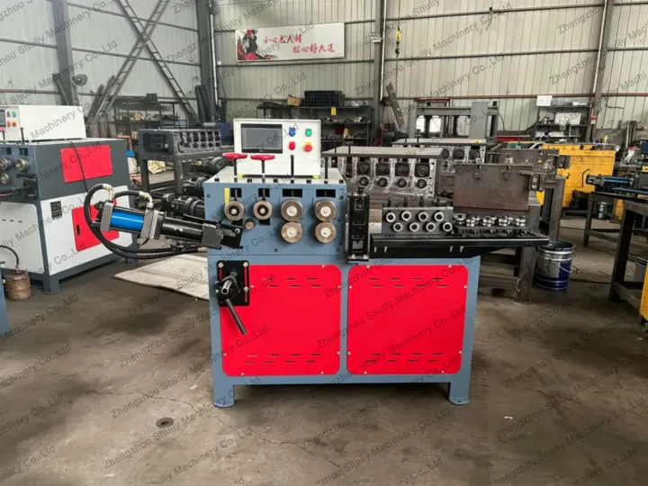 Steel bar rebar circle making machine