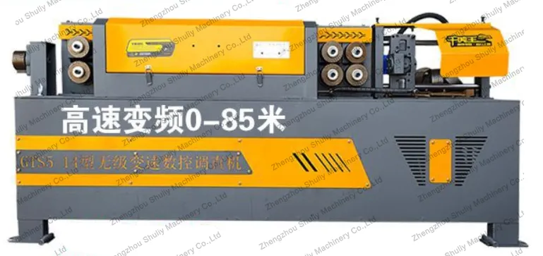 Cnc Rebar Straightening And Cutting Machine 10 5-14mm rebar straightener and cutter