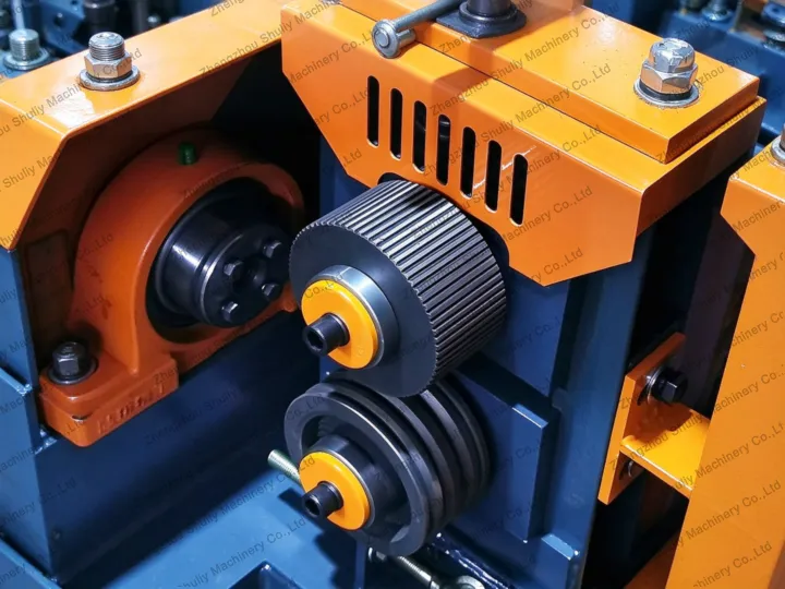 Cnc Rebar Straightening And Cutting Machine 3 Chromium-molybdenum-vanadium alloy metering wheel of automatic rebar straightening cutting machine
