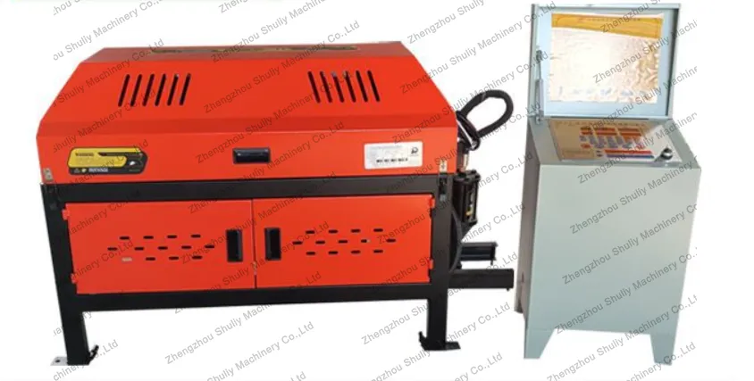 Cnc Rebar Straightening And Cutting Machine 5 Hydraulic rebar straightening cutting machine