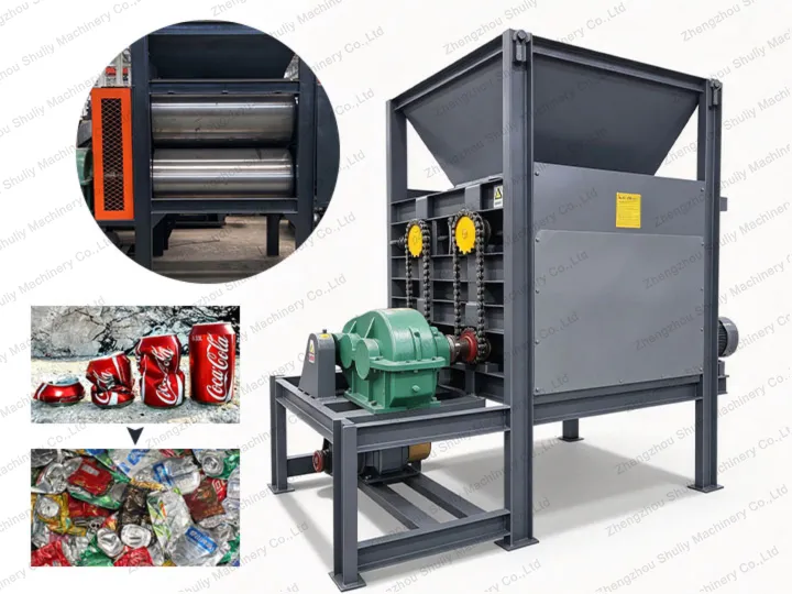 Can flattening machine